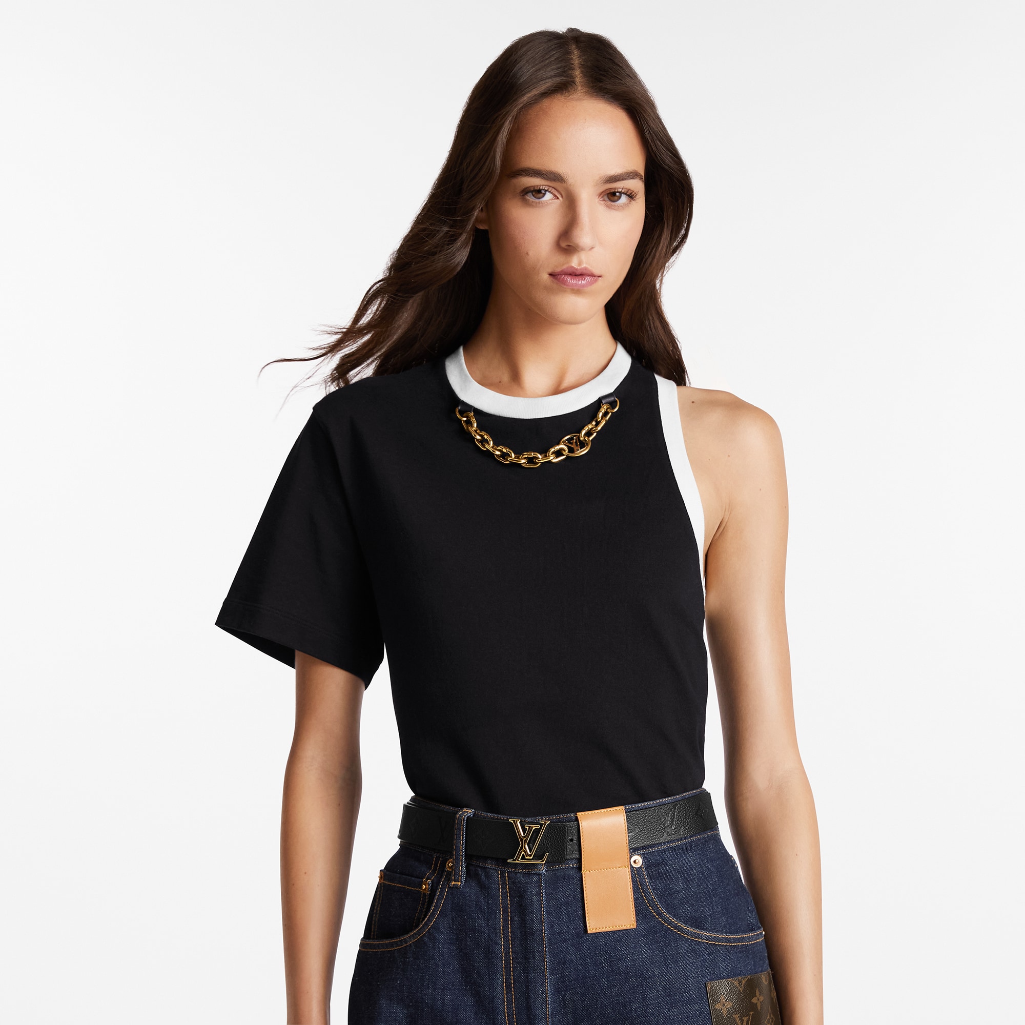 ベルト・LV アイコニック 30MM リバーシブル モノグラム・アンプラント